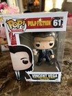 Funko Pop! Vinyl: Pulp Fiction - Vincent Vega #61 2014 Vaulted w/ case🔥