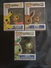 Funko POP! Games Pokemon Pikachu #353  Target Exclusive with Eevee and Turtwig