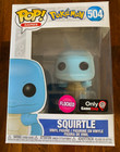 Pokemon Funko POP! Squirtle #504 (Flocked) w/Protector