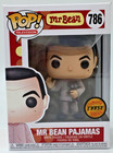 Funko Pop! Television Mr Bean Pajamas #786 CHASE With Pop Protector