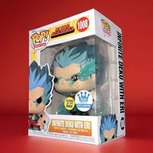 Funko POP! Animation MHA INFINITE DEKU WITH ERI (Glow) 1008 Funko Shop Exclusive