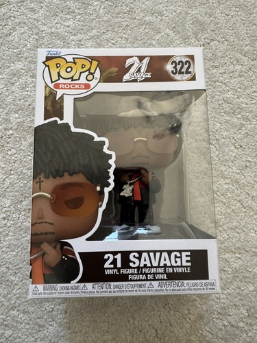 Funko POP! Rocks 21 Savage #322 W: Protector