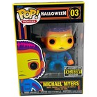 Funko Pop Halloween Michael Myers #03 Vinyl Figure Blacklight Entertainment Eart