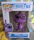 Randall Boggs Pop 63 - Monsters University Funko Pop! 2013 Vaulted + Protector