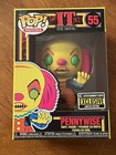Funko Pop Black Light Pennywise EE Exclusive #55 w/ PROTECTOR