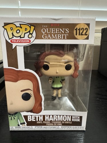 Funko POP! Television -Queen's Gambit Vinyl Figure - BETH HARMON with Rook #1122