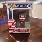 Funko Pop Peanuts Rock The Vote Snoopy 2016 Summer Convention Exclusive #139 New