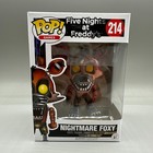 Funko Pop! FNAF - NIGHTMARE FOXY Figure #214 - Five Nights at Freddy's NEW