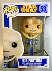 RARE BIB FORTUNA 53 STAR WARS Funko Pop Vinyl New in Mint Box + Protector