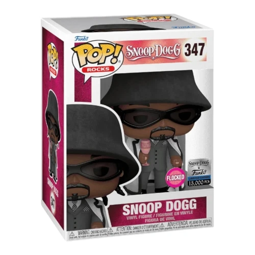 #347 Snoop Dogg Flocked 15,000 pcs Funko Pop