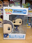 Funko POP! Television Greys Anatomy Derek Shepherd #1075 w/Pop Protector
