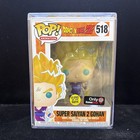 Funko Pop! Super Saiyan 2 Gohan 518 DBZ GameStop Exclusive Glow w/ Hard Stack