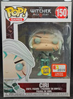 FUNKO POP! THE WITCHER WILD HUNT # 150 CIRI E3 GLOWS IN THE DARK LIMITED EDITION