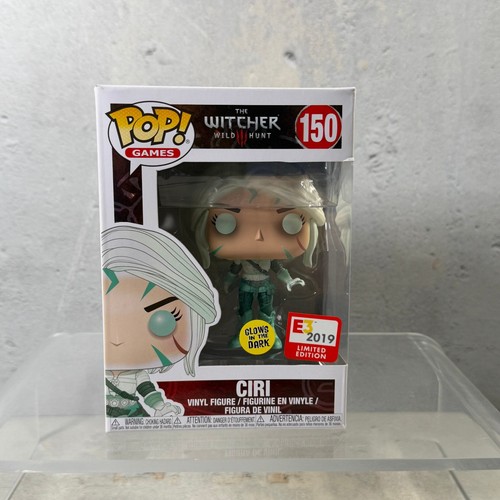 Funko Pop Ciri The Witcher 3 Wild Hunt #150 GITD E3 2019 LE