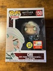 Funko Pop! Games 2019 Vaulted #150 Ciri Glow In The Dark Exclusive E3
