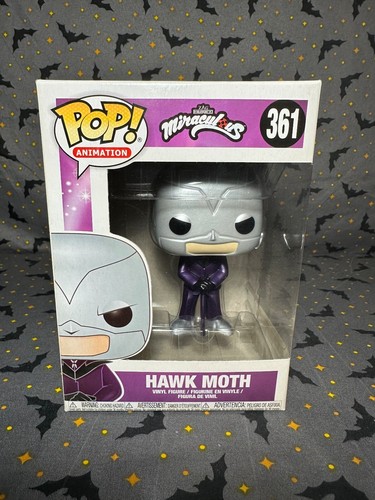 Funko POP! Animation Miraculous Lady Bug #361 Hawk Moth Vinyl Figure