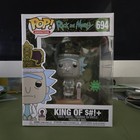 Funko Pop! Deluxe: Rick and Morty - King of S#!+ #694 - Vaulted