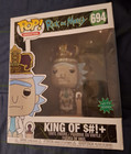 Funko Pop! Deluxe: Rick and Morty - King of S#!+ #694 D3