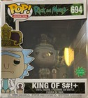 Funko Pop! Deluxe: Rick and Morty King of S#!+ #694 with Sound