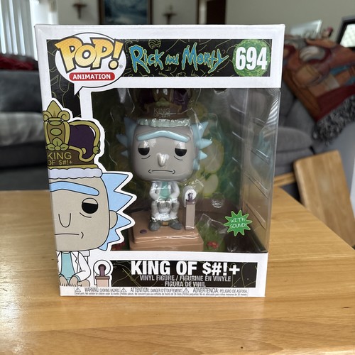 Funko Pop! Deluxe: Rick and Morty - King of S#!+ #694