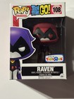 Funko Pop 'Teen Titans Go' RAVEN (RED) Vinyl Figure #108 NRFB Toys R Us +case