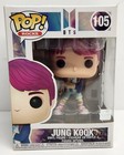 Funko Pop! Rocks BTS Jung Kook #105 Pink Hair Brand New!