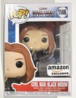Funko Pop! Civil War: Black Widow 1146 Amazon Exclusive Marvel Studio New