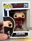Funko Pop vinyl figure Figurine New in Box 215 Elektra, Marvel Daredevil