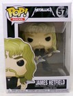 Funko Pop 2017 Rocks Metallica 57 James Hetfield With Guitar New In Box