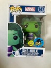 Funko Pop She-Hulk Comikaze Exclusive Glow In The Dark #147 Marvel