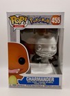 Funko Pop Games Pokemon Charmander Silver Metallic Vinyl Figure #455 - READ