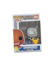 POKEMON FUNKO POP GAMES 455 Metallic Charmander 25th Anniversary PVC Protector