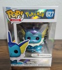 Funko Pop Pokémon Vaporeon 627 Pokemon Center Exclusive Pearlescent
