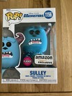 Funko Pop! Disney, Pixar, Monster, Sulley, Flocked, Amazon Exclusive #1156