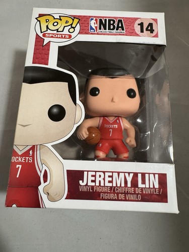 Funko POP! Sports NBA #14 Jeremy Lin Vinyl Figure Rare Vaulted