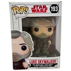 Funko Pop Star Wars Luke Skywalker #193 Vinyl Bobblehead Figure Last Jedi New
