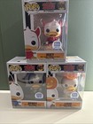 Funko Pop Disney Huey, Dewey, Louie Halloween  Exc. 606, 607, 608 W/Protectors