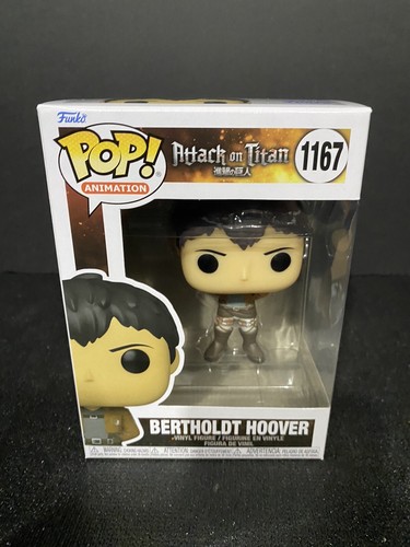 FUNKO POP ! BERTHOLDT HOOVER 1167 ATTACK ON TITAN POP ANIMATION DB3