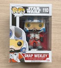 Funko Pop Star Wars Snap Wexley #110 + Free Protector