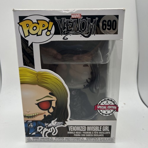 Used Funko Pop Venomized Invisible Girl 690 Marvel Venom Figure