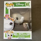 Funko Pop! Disney Mrs. Potts & Chip #92 Vinyl Figure, New