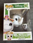 Funko POP! Disney Mrs. Potts and Chip #92 ** Vaulted **