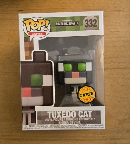 Funko POP! Games: Minecraft - Tuxedo Cat Chase Vinyl Figure #332