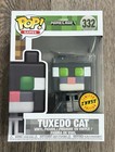 Funko Pop! Games - Minecraft: Tuxedo Cat #332 CHASE w/ Protector