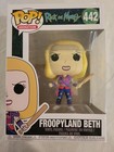 2018 Funko Pop Rick and Morty Froopyland Beth W/ BAT #442 NIB