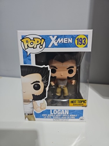 Funko Pop  Marvel Logan  Hot Topic Exclusive #193