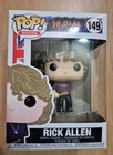 Funko Pop! Rocks Def Leppard Vinyl Figure #149 Rick Allen