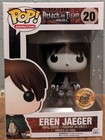 BAIT Exclusive Funko Pop Attack on Titan Eren Jaeger Monochrome Mint Condition!