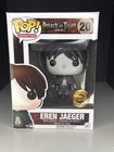 Funko Pop Anime Attack On Titan Eren Jaeger Black & White BAIT 20 Vinyl Figure