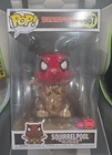 Funko Pop! Marvel 10" Squirrelpool #967 Gamestop Flocked Exc Vinyl Figure